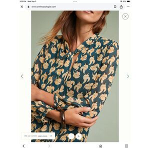 Anthropologie Ottod’ame Femme Tie Neck Dress US 8 Naked Women Made in Italy
